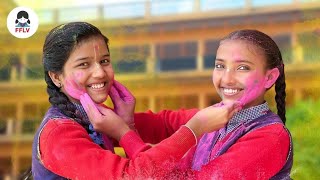 Holi Celebration at Sandipani Muni School | Food For Life Vrindavan #holi #brijholi #holi2023