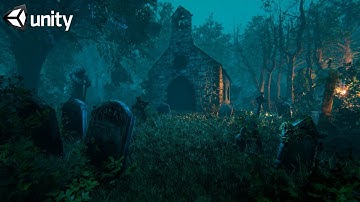 Speed Level Art for Horror game using Unity HDRP