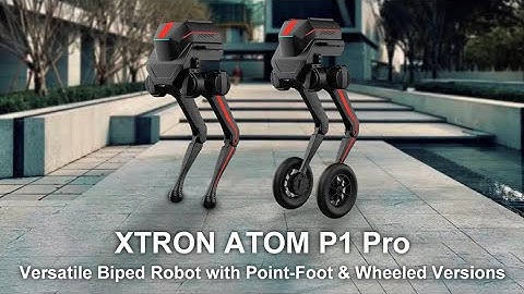 XTRON ATOM P1 Pro Biped Robot | With Point-Foot & Wheeled Versions for Multi-Modal Research