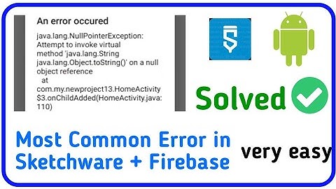 How to Solve Error in Sketchware Reason + Very Easy solution Most