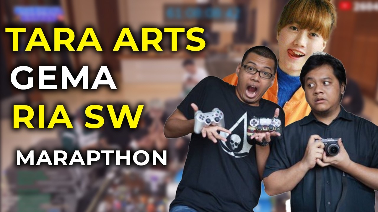 TARA ARTS X GEMA X RIA SW MAIN GAME UNSCHOOL BATTLE  DI MARAPTHON #shortvideo #shorts #marapthons3