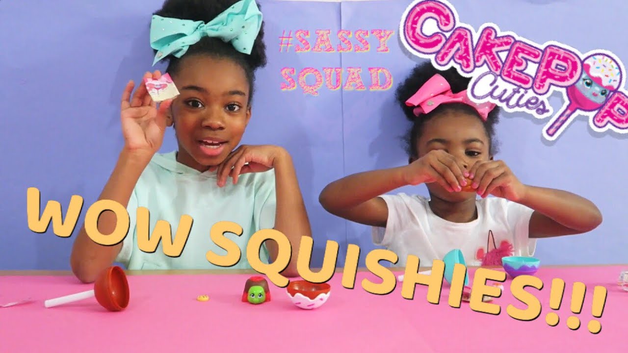 CAKEPOP CUTIES SQUISHIES UNBOXING