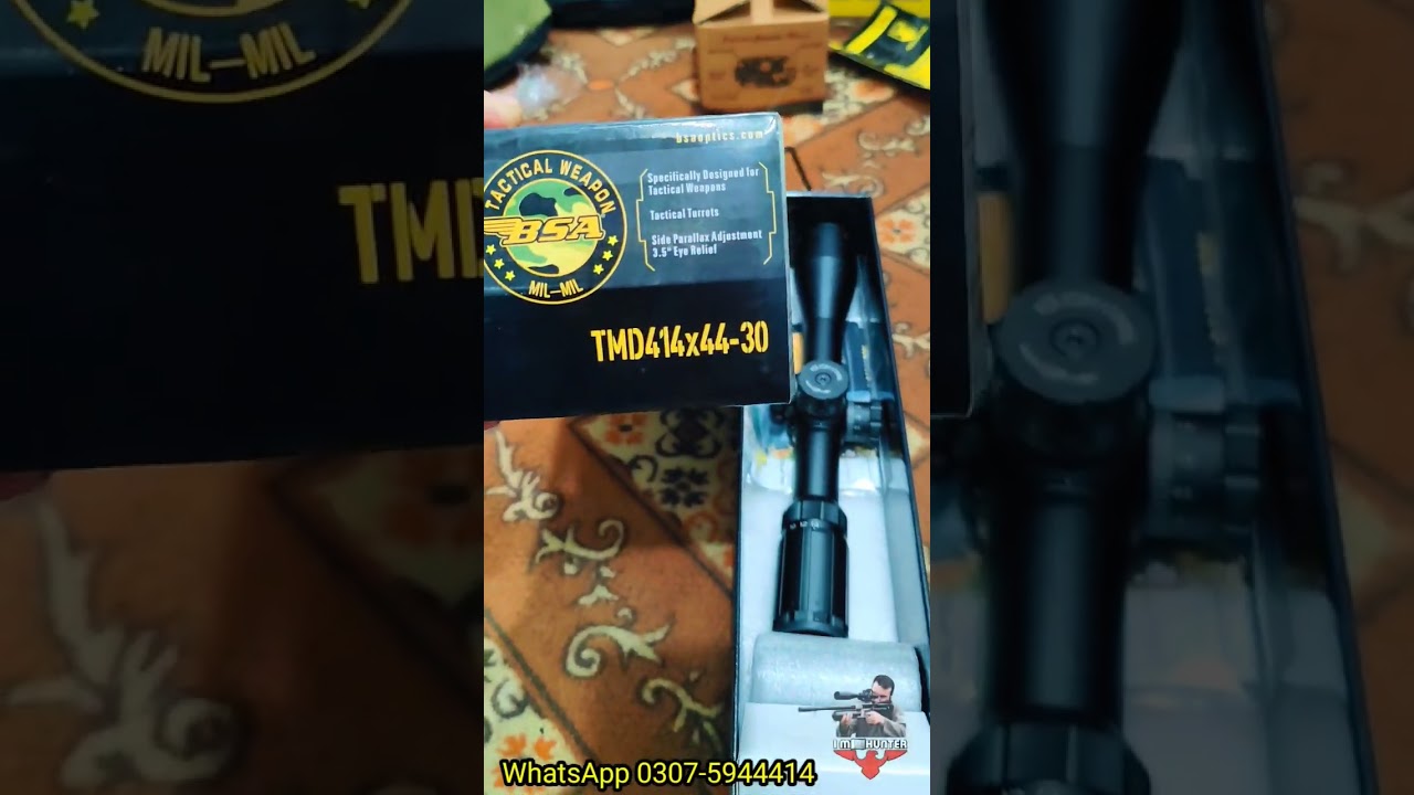 BSA OPTIC 4/14/44 FOR PCP AIRGUNS 