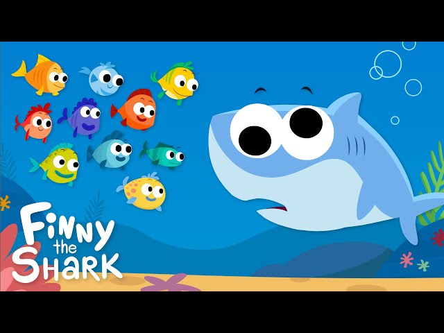 10 Little Fishies | Finny The Shark class=