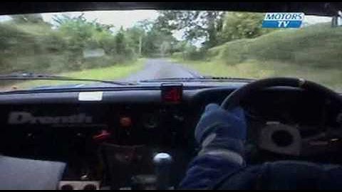 High-strung Irish Rally Co-Driver (screams pace-notes & cusses :)