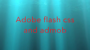 Admob and Adobe flash cs6 Create Admob app with ane 2019