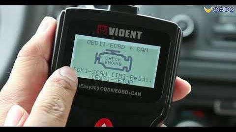 Vident iEasy200 OBD2 EOBD+CAN Code Reader Reviews--UOBD2