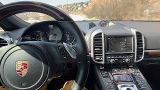 2012 Porsche Cayenne S 958 Driving