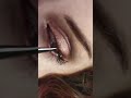 #Shorts - OIL PAINTING REALISTIC EYELASHES