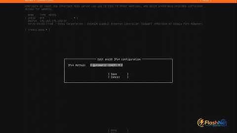 How to install Ubuntu Server 18.04 LTS + Static IP