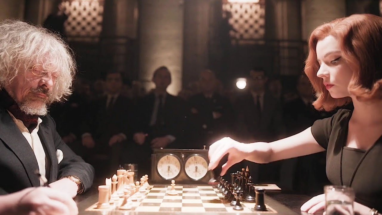 Beth vs 12 Players, Simul Chess Scene