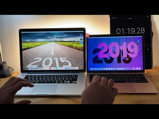 2019 Macbook air 13" i5 vs 2015 Macbook Pro 15" i7 performance Comparison