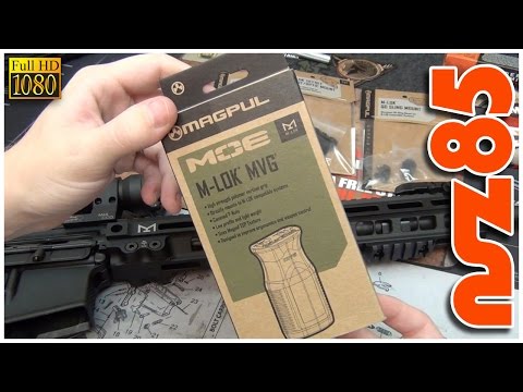 Magpul MVG MOE Vertical Grip, Fits M-LOK Handguards