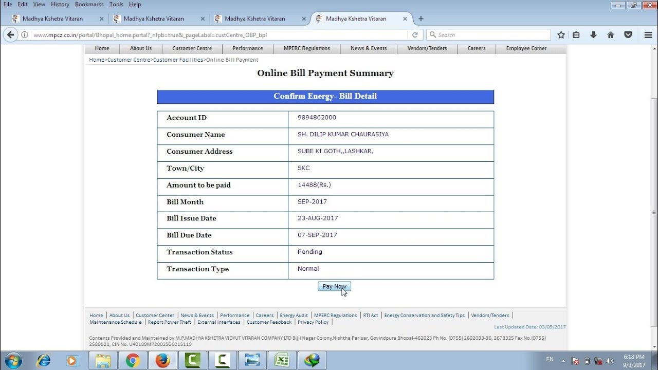 electricity-bill-payment-online-in-hindi-youtube