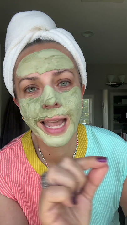 It's such a fun face mask and also effective!