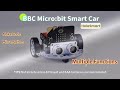 HS1002 HolaSmart Microbit Mini Robot Car – Full Function Demo | MakeCode + Python STEM Project!