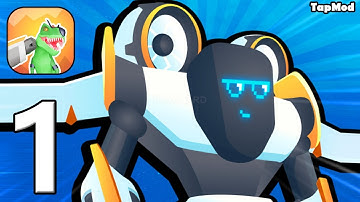 Mechangelion Robot Fighting - Gameplay Walkthrough Part 1 Robot War Army Commander Base Defense