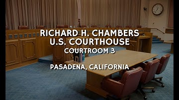 Pasadena Courtroom 3 9:00 AM Tuesday 11/18