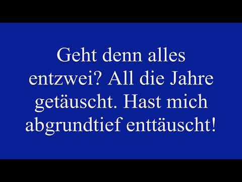 PUR - Es tut weh  Mit Text