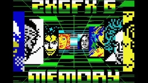 ZXGFX #6 MEMORY 128K (2023) Walkthrough, ZX Spectrum