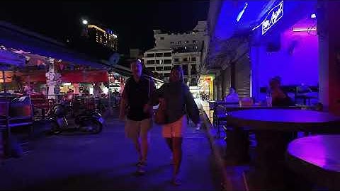 Pattaya Soi Buakhao, Soi New Plaza, Thailand - 4K 30FPS