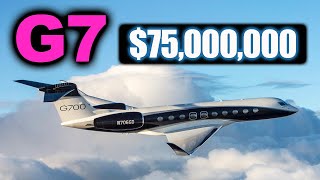 Inside the $75 Million dollar Gulfstream G700 Private Business Jet ... G7 Airplane