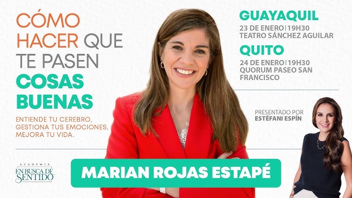 Marian Rojas Estapé: Cómo hacer que te pasen cosas buenas, Ocio y  cultura