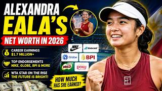 Alexandra Eala s Net Worth in 2026 Revealed Career Earnings Prize Money Endorsements