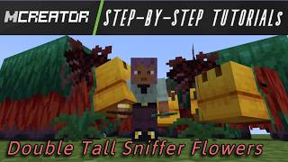 How to Add Double Tall Sniffer Flowers to Minecraft - FULL Tutorial | Mcreator 2025.3 Neoforge 1.21