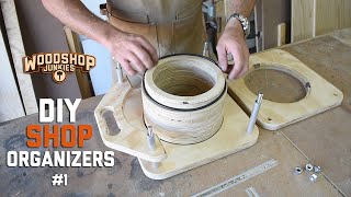 Workshop Extension Cord Storage and Organizer - DIY Reel by Woodshop Junkies 81,966 views 1 year ago 18 minutes