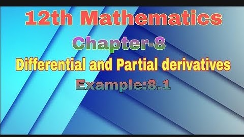 12th Mathematics||Chapter-8||Example:8.1||Linear approximation||