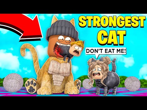 I Became The Strongest Cat In The World Roblox Youtube - roblox bear horror game youtube