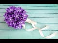 ABC TV | How To Make Origami Paper Flower Wedding Bouquet - Craft Tutorial