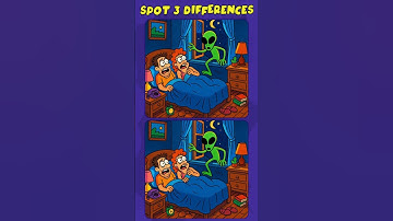 Spot the differences #251 : Can You Beat All 3 !? (A Bit Tricky) #short #findthedifference #shorts