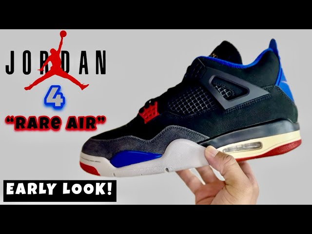EARLY LOOK: Air Jordan 4 Rare Air 🔵🔴 These will end up being TOP