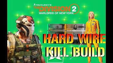The Division 2: KILL BILL Hard Wired SKILLS BUILD! SOLO HEROIC EASY! (Warlords Of New York)