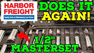 New Harbor Freight Quinn 1/2" Master Socket Set!