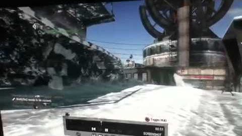 Tomahawk to the face on array