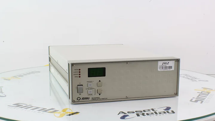 JDS 9/125um Optical Switch 2x4 Pigtail