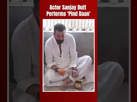 Sanjay Dutt Performs Pind Daan In Bihar's Gaya