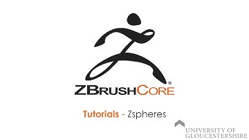 ZbrushCore tutorial 4 - Zspheres