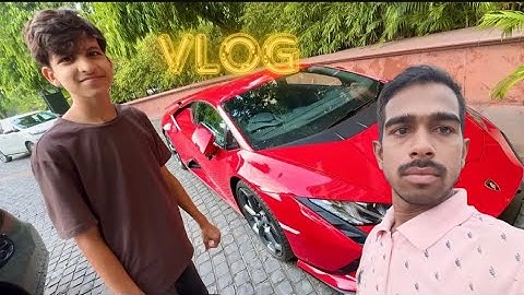 Red Lamborghini Pasand Aagyi😍  20 #shorts  #video #vlog