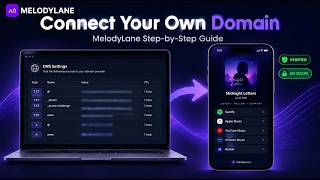 How to Connect a Custom Domain to MelodyLane.io (Full Step-by-Step Guide)