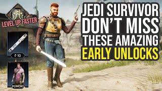 Don't Miss These Amazing Unlocks Early In Star Wars Jedi Survivor (Star Wars Jedi Survivor Tips)
