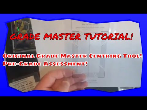 ORIGINAL GRADEMASTER Card Grading / Centering Tool Created in 2015- PSA BGS  SGC!