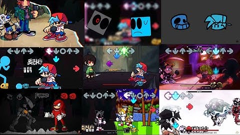 (FNF)Triple trouble but it’s 9 mashups