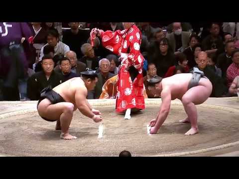 პირველი ქართველი იმპერეტორის თასის მფლობელი! Tochinoshin  VS Shohozan // (Hatsu Basho 2018 - Day 14)