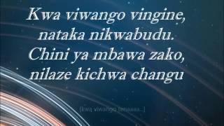 Kwa Viwango Vingine lyric video HD