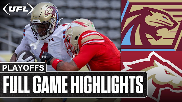Michigan Panthers vs. Birmingham Stallions Highlights | United Football League