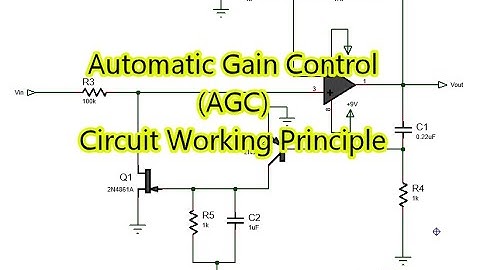 Audio Automatic Gain Control AGC Circuit Simulation